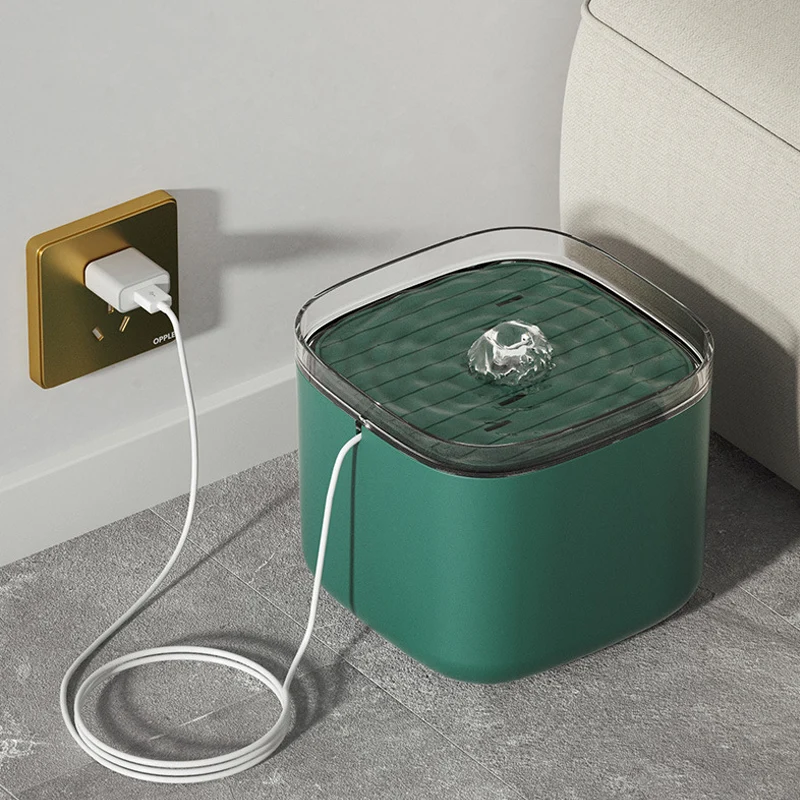 

2023 Pet Cat Water Drinking Dispenser Cat Water Fountain Filter 3L Large Capacity USB Electric Mute Filtring Drinker for Cats