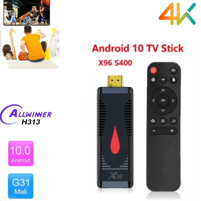 

Smart TV Stick Android TV Box 4K Mini Android 10 Smart TV Media Player Tv box Android Receiver X96 Quad Core Set Top Box