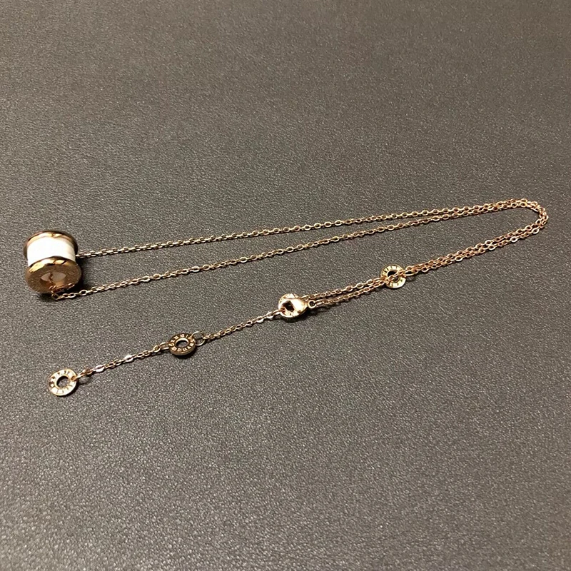 

Fashion Tiny Charm Pendant Necklace For Women Clavicle Chain Kpop Choker Ladies Stainless Steel Female Jewelry Collar Femenino