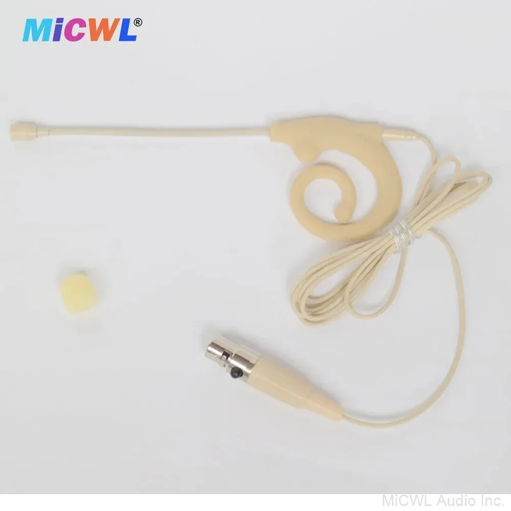 Фото Профессиональный микрофон-гарнитура SLX8 Snail Earset для Shure PGX BLX SVX ULX SLX UR4D TA4F, миниатюрный передатчик Bodypack, подвесной микрофон №5