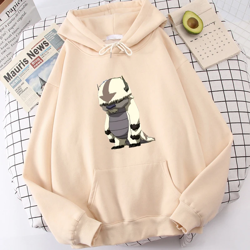 Толстовка Аватара The Last Airbender аниме Оверсайз принт каппа женская одежда