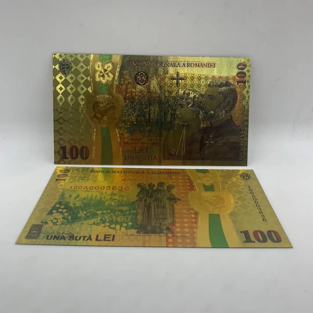 

Набор из 10 пластиковых банкнот Румынии KDLXG