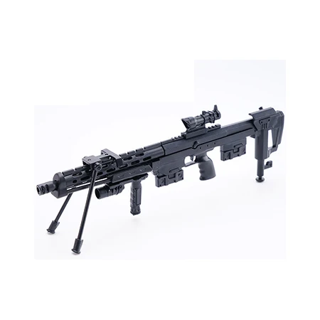 Масштаб 1:6 стандартная снайперская винтовка модель оружия 4D пластиковая военная