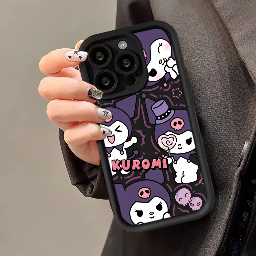 Милый чехол для телефона Kuromi My Melody с рисунком OPPO A98 A94 A93 A92 A91 A83 A79 A78 A76 A74 A72 A60 A58 A57 A55