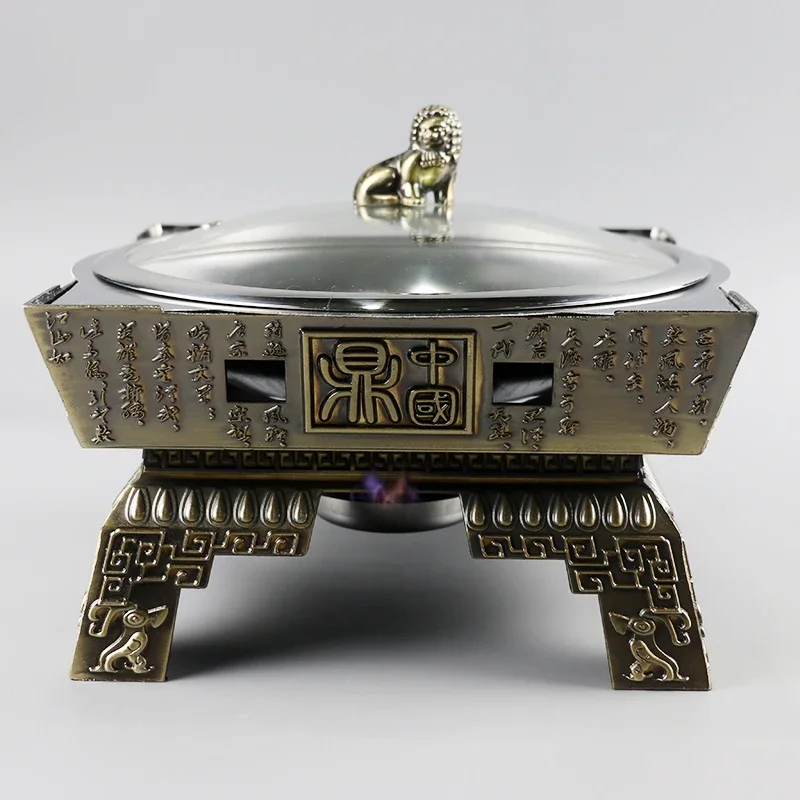 Высококачественный оригинальный креативный китайский тарелка для подогрева в