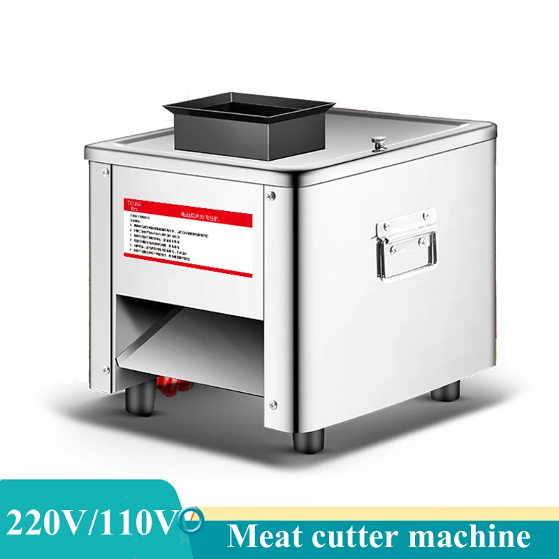 

Автоматическая машина для резки мяса, 850 Вт, нержавеющая сталь