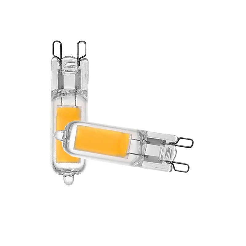 Сверхъяркая светодиодный ная Светодиодная лампа 6 Вт 9 12 светодиодсветильник G9 220