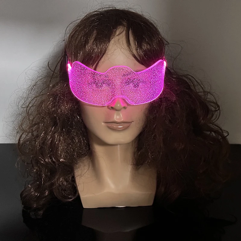 2024 Хэллоуин Рождество светящаяся Бриллиантовая маска декоративный головной