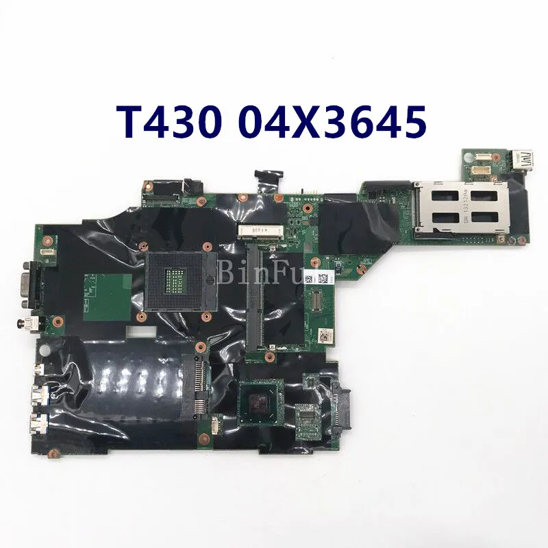 High Quality For Lenovo Thinpad T430 T430I 04X3645 DDR3 Notebook Laptop Motherboard 100% Fully Tested Working Well Free Shipping