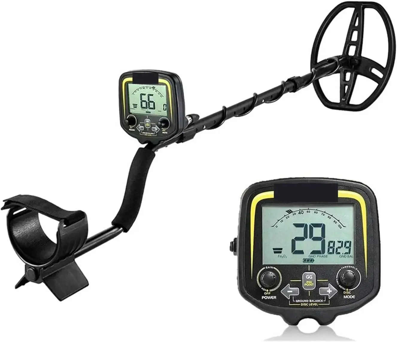 Высокочувствительное глубокое металлоискатель золота оборудование умный