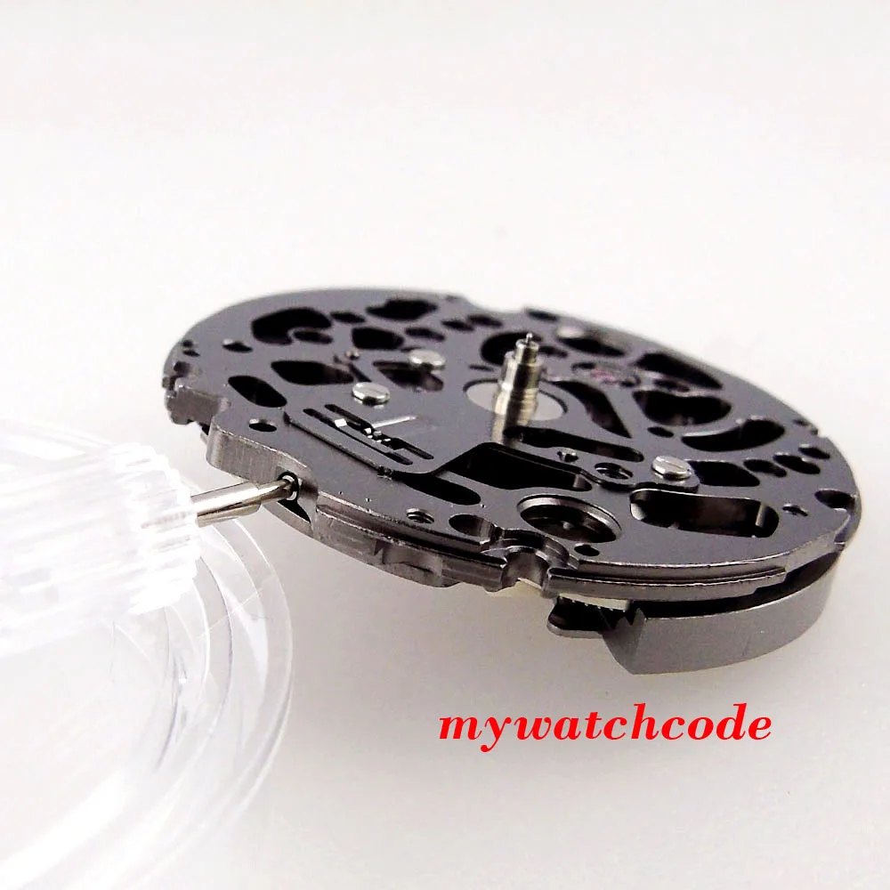 TMI Genuine Japan NH72A Mechanical Watch Movement Stem Skeleton Face 21600bph NH70A SKX Watch Parts Accessories Mechanism