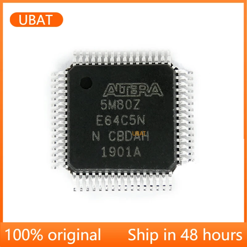 

1 Pieces 5M80ZE64C5N TQFP-64 5M80ZE64C5 Embedded CPLD Chip IC Integrated Circuit Brand New Original Free Shipping