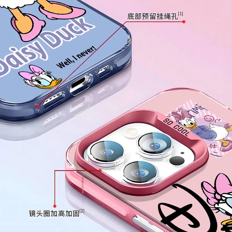 Чехол для мобильного телефона с аниме уткой маргариткой Дисней Redmi Note 13 12 12S 11 11S 11E