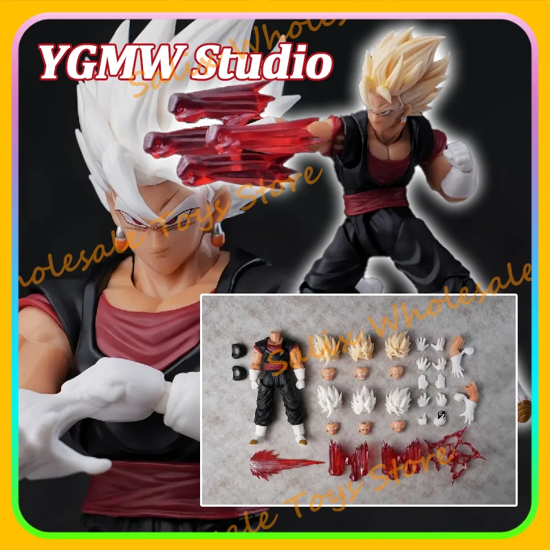 Фото В наличии: Коллекционная фигурка YGMW Studio Dragon Ball Vegito, цветная версия, аниме-модель, игрушка, подарок №1