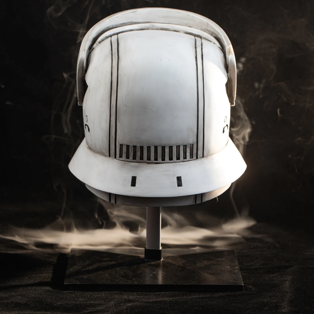 Фото Xcoser SW Rogue One Combat Assault Commander Tank Trooper Helmet Resin Replicas Коллекция для взрослых Косплей №5