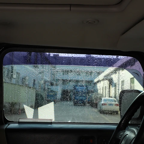 4 шт. ABS затемняющие дымчатые защитные ограждения для бровей, канальный комплект отделки оконного вентиляционного козырька для внедорожника Hummer H2 H3 2005-2009