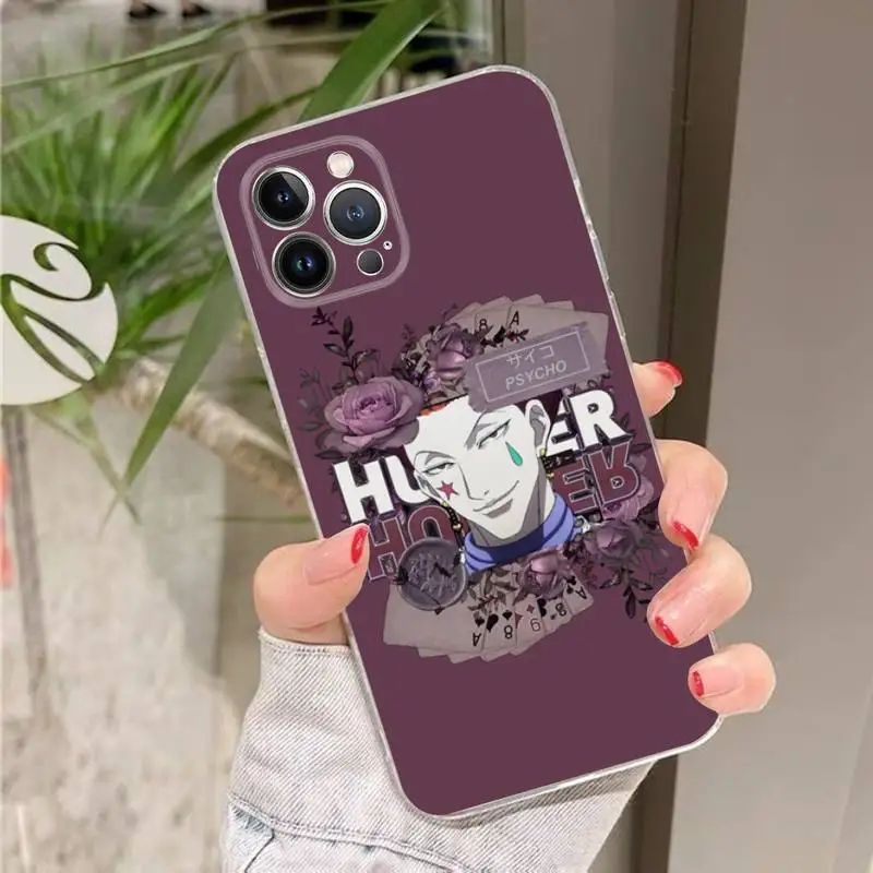 Чехол для телефона Hisoka Hunter X Для iPhone 11 12 13 mini pro XS MAX 8 7 6 6S Plus 5S SE 2020 XR - купить по