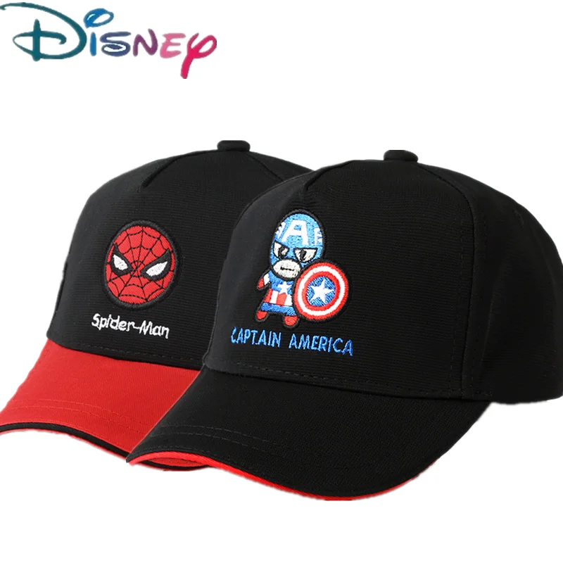 Бейсболка с героями Marvel человек-паук детская кепка для мальчиков s tain America от