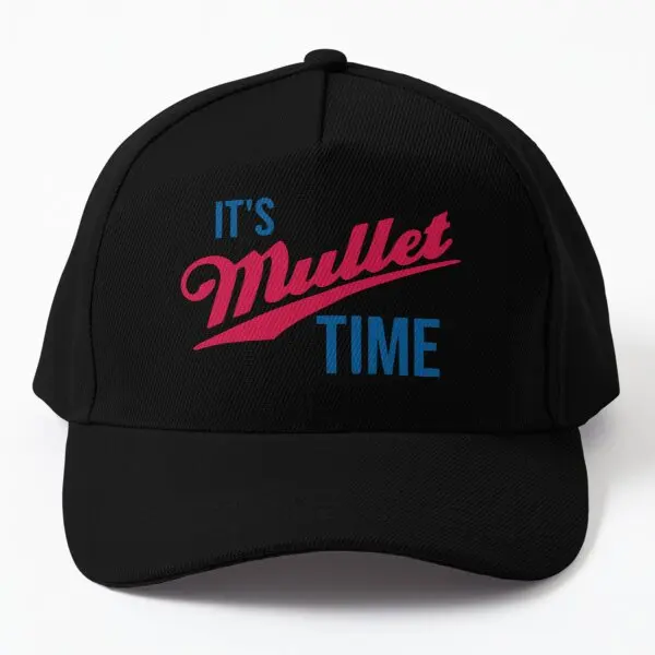 

Забавная бейсбольная кепка It Is Mullet Time, уличная летняя Весенняя Кепка для мальчиков Однотонная шапочка бейсболка с принтом спортивной рыбы