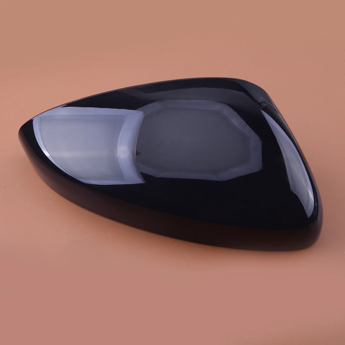 

Глянцевая черная крышка для автомобильного зеркала заднего вида, передняя, правая, боковая крышка, отделка из АБС-пластика, подходит для Honda ...