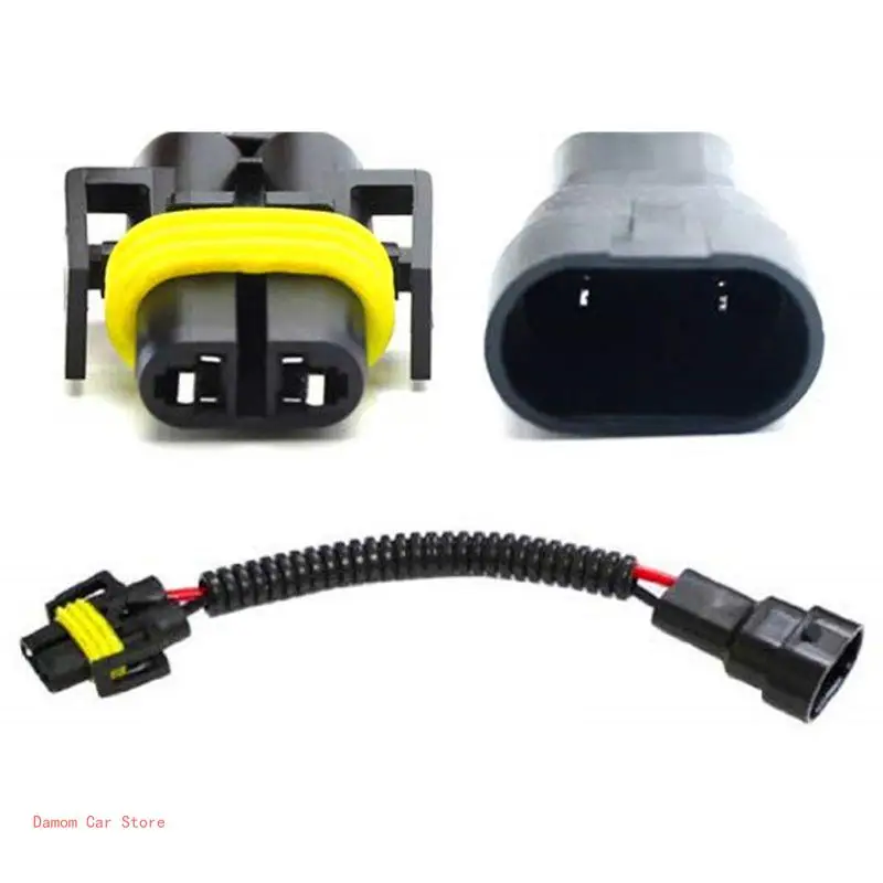 

Headlight Wire Adapter Harness Conversion Cable 9006 to H11 H8 Socket Harness
