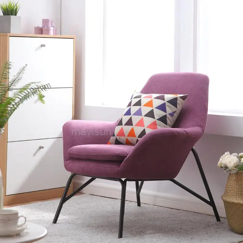 Современное Кресло для отдыха для ленивых в маленькой квартире, напольное кресло для отдыха, диван для одного человека, дизайнерская Сканди...