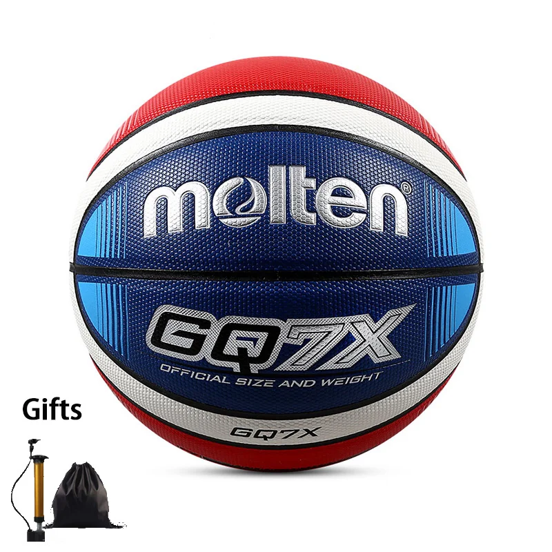 Molten Size 4 5 6 7 Basketball Outdoor Indoor Training Match Basketballs Women Man Youth Standard Balls GQ Free Gifts