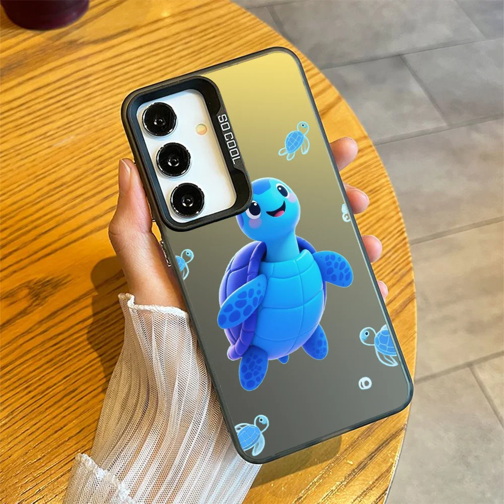 Фото Мистическая книжная полка с фиолетовыми розами, чехол для телефона Samsung Galaxy S24 S23 A14 A13 A12, защитная крышка, противоударная задняя крышка №1