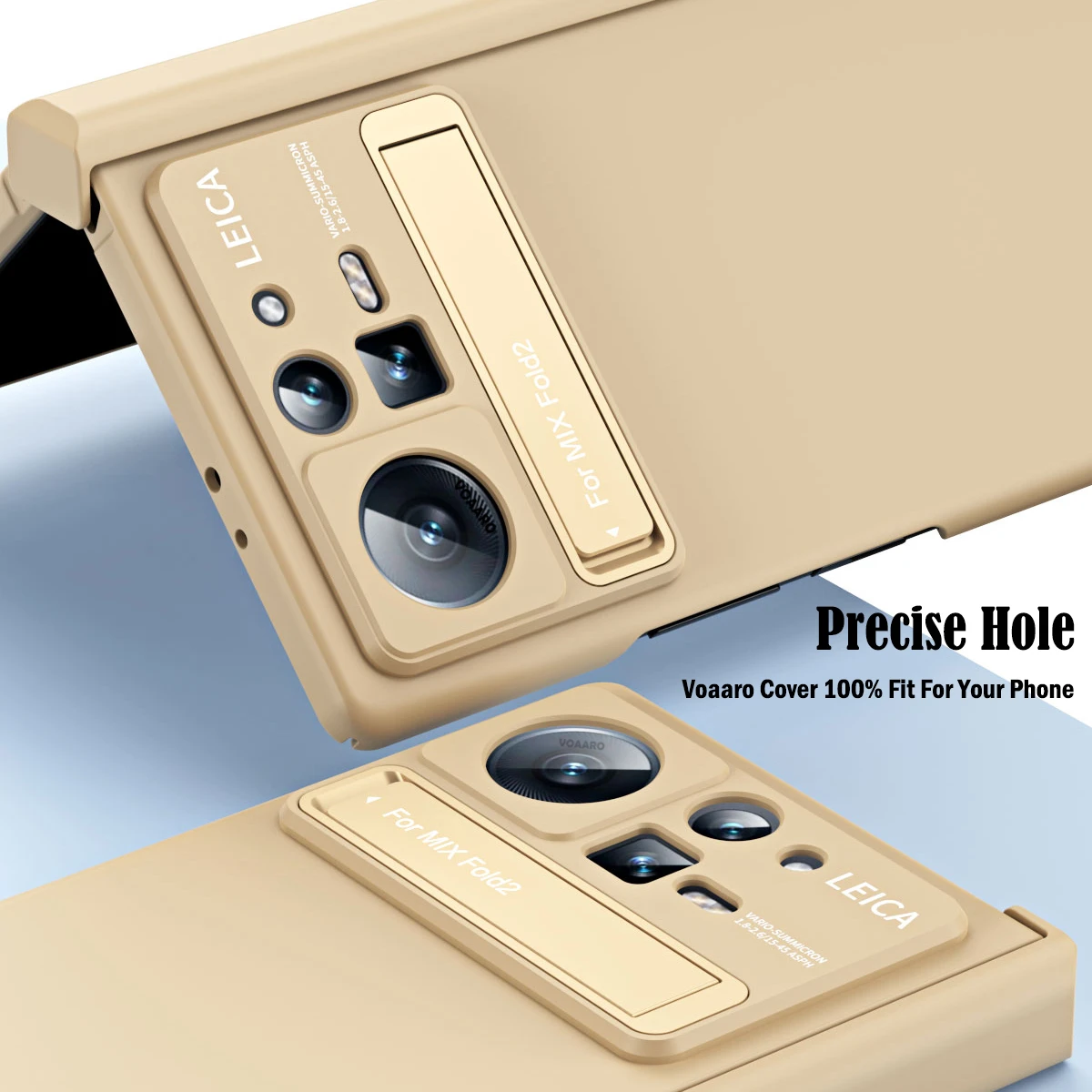 Funda For Xiaomi Mix Fold 2 Case with Kickstand Holder Front Screen Film Protector for Xiaomi Mix Fold 2 Hinge Protective Case