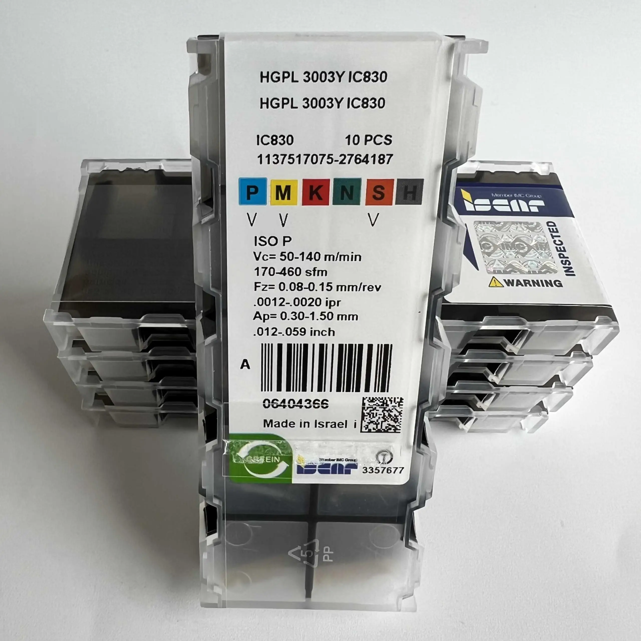 Оригинальное лезвие HGPL3003Y IC830/твердочное с ЧПУ 10 шт.