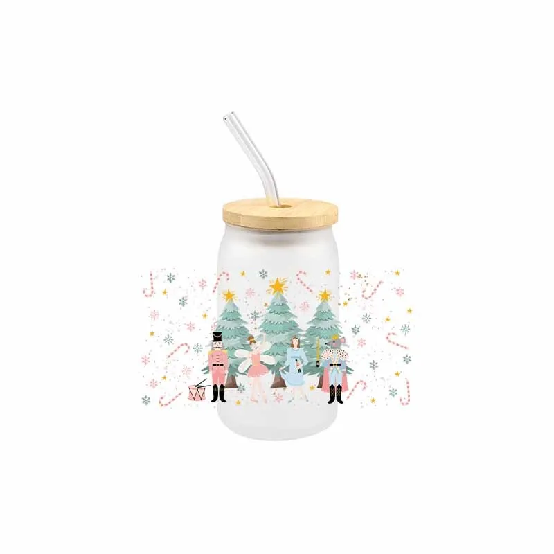 Наклейка на новогоднюю ёлку УФ DTF