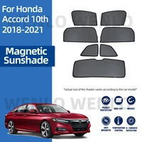 for honda accord 10th 2018 2022 car accessories sunshade covers sun visor side window curtain stylish sun visor window covers