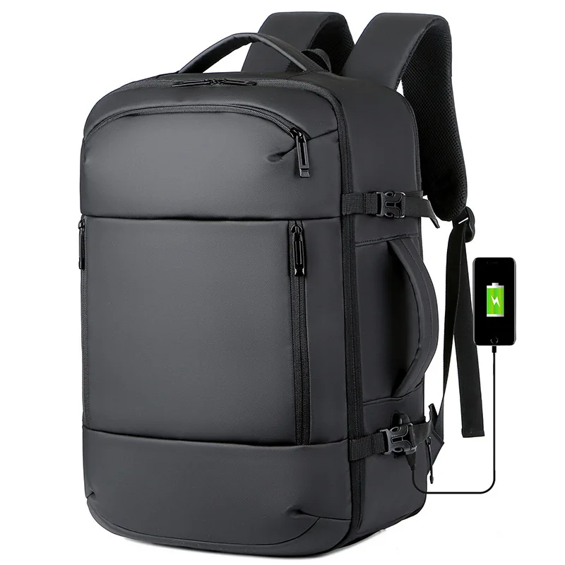 Men's Large Capacity Extensible Business Travel Hand-held Dual-purpose Backpack Shoe Position Waterproof Computer Backpack