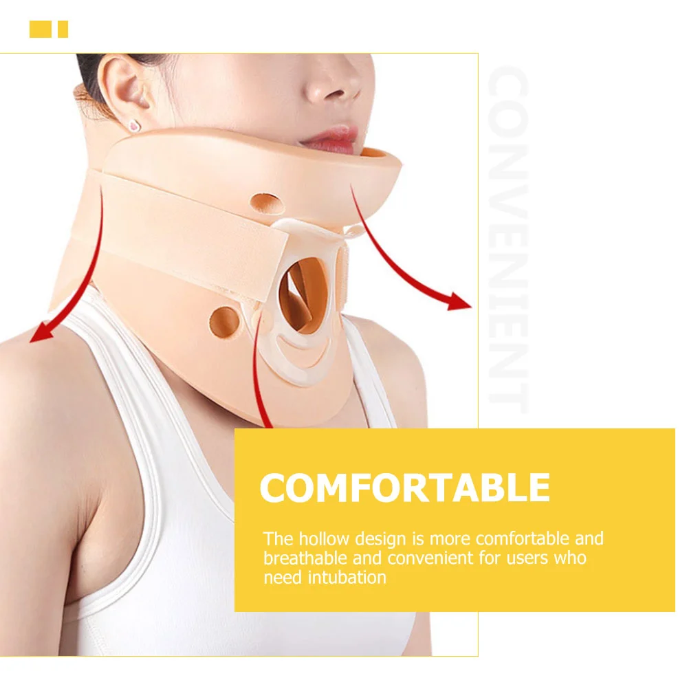 

Adjustable Neck Brace Pain Relief Tool Stretch Breathable Bracer Protector Split-type Fixing