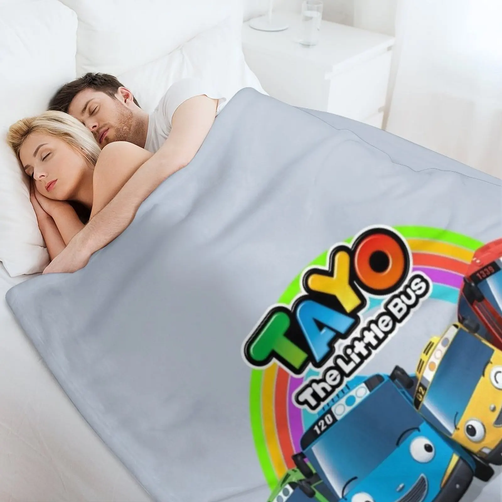 Одеяло Tayo And Friends Мягкие плед Самые мягкие одеяла