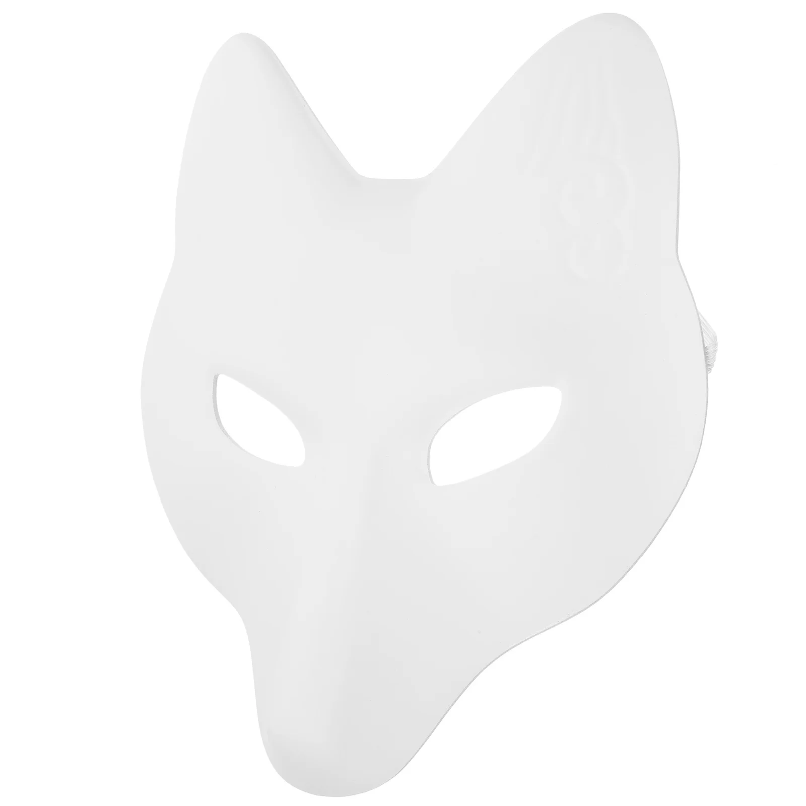 

Costume DIY Blank Japanese Kabuki for Masquerade Costume Prop