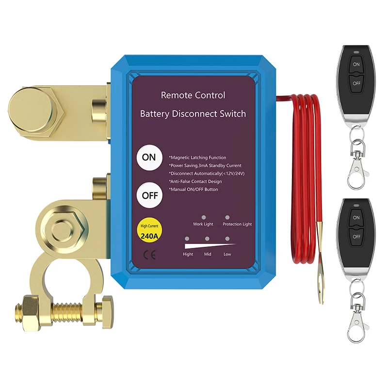 

CG Kill Switch 12V 240A Дистанционный отключатель аккумулятора