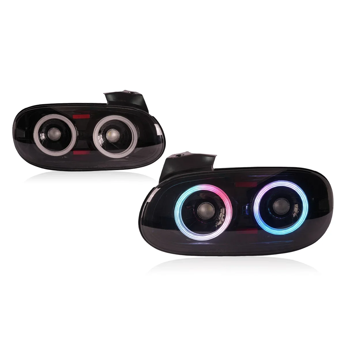 TYPY автомобильные задние фонари для Mazda MX-5 RGB LED 1989-1999 задние фонари Стайлинг динамические линзы указателя поворота автомобильные аксессуары в сборе (art.: 3920d4641850c) - 3920d4641850c