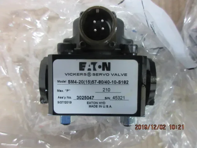 Eaton SM4-20(15)57-80/40-10-S182 гидравлические пропорциональные сервоклапаны