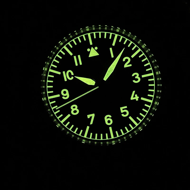 STEELDIVE Мужские часы-пилот 39 мм Ретро Автоматические механические наручные часы