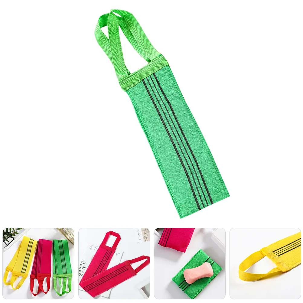 Портативная ткань для ванны скребок спины полотенце мягкие материалы легкие