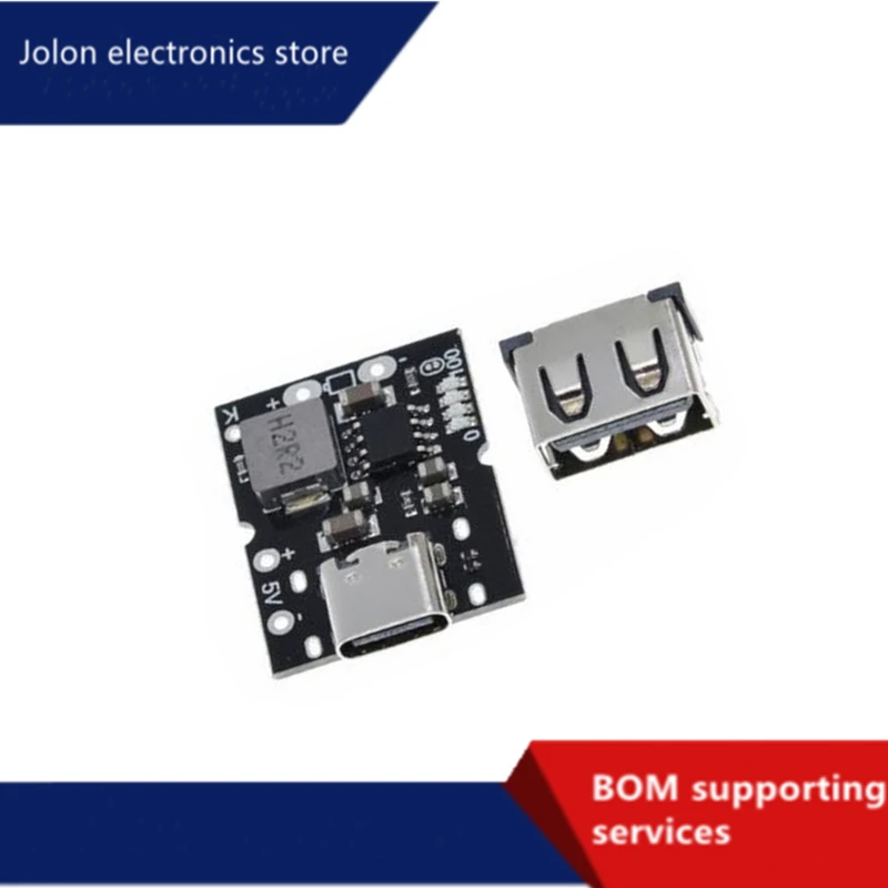 Усилительный преобразователь USB типа C, модуль питания, защитная плата для зарядки литиевой батареи