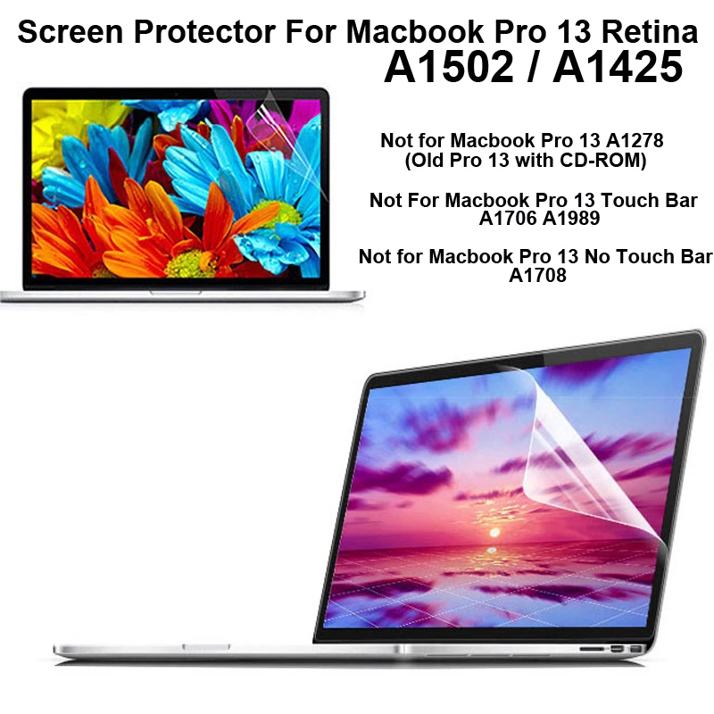 Матовая Антибликовая Защита экрана для Macbook Pro Retina 13 дюймов A1502 A1425 матовая пленка