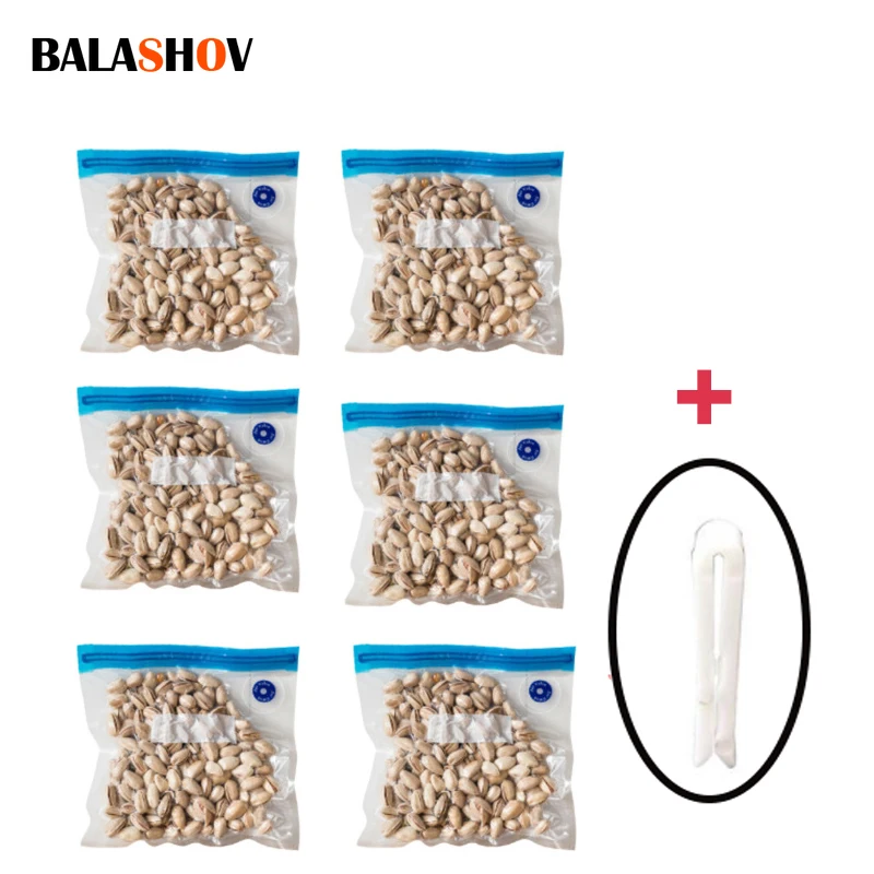 

Food Saver Bags for Vacuum Sealer Pump Reusable Storage Bags for Food Saver Vacuum Packaging Bags 5pcs/10pcs Kitchen Accessories