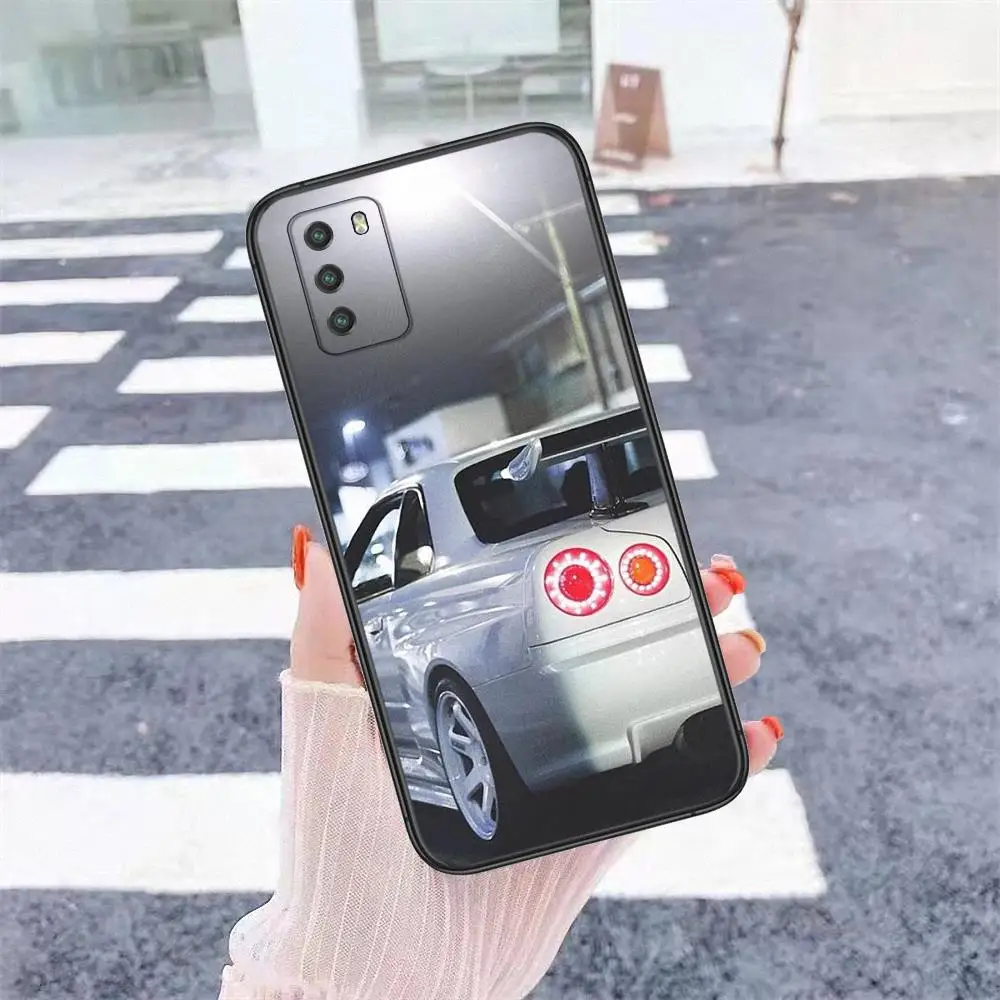 Черный автомобиль R34 для LG Harmony 4 K31 K51 X Power 2 Q Stylo 5 6 V60 ThinQ 5G черный футляр Силиконовая