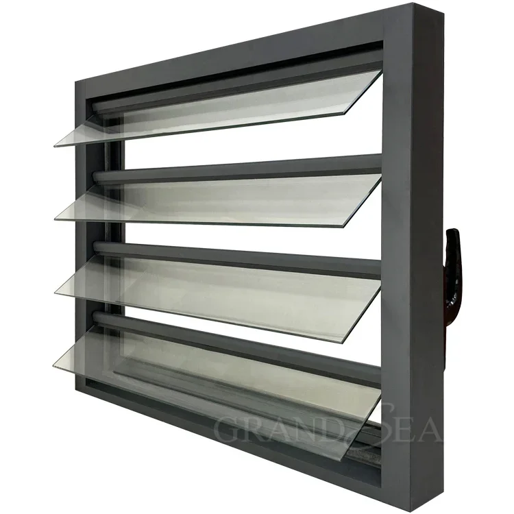 Китайские отечественные верхние съемные жалюзи одиночные стеклянные