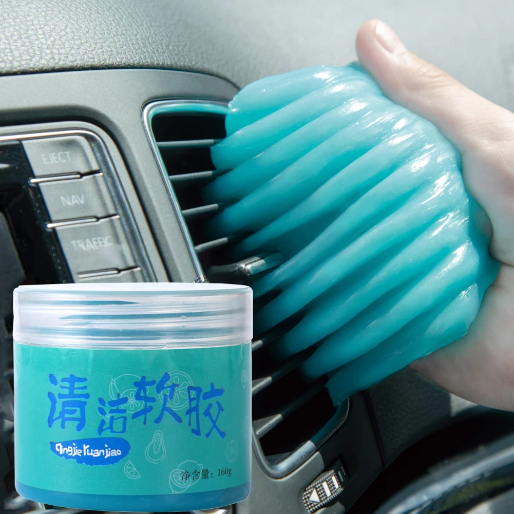 

Multifunctional Cleaning Soft Glue Car Interior Cleaning Artifact Car Supplies Black Technology Car Vacuum Mud Clean Up Dust