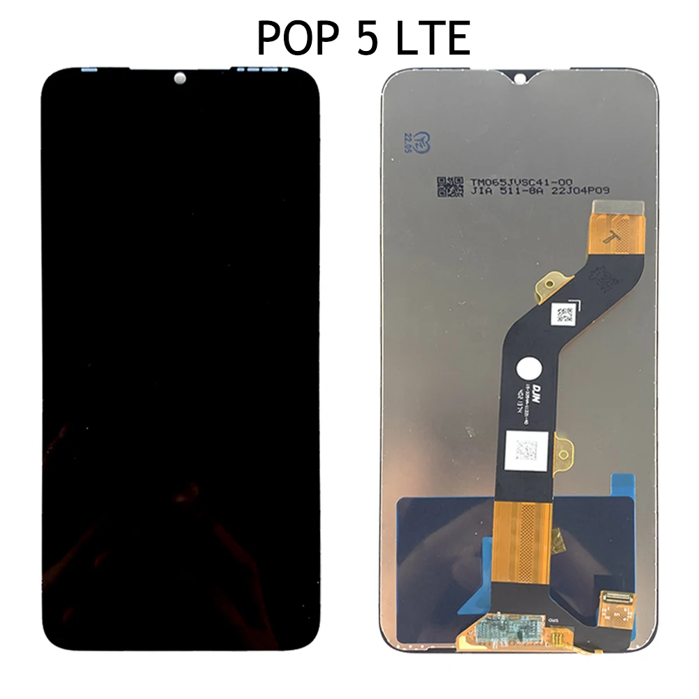 

6.52inch Original For Tecno Pop 5 LTE BD4 BD4i LCD Display Touch Screen Digitizer Panel Assembly For POP 5 LTE LCD Replacement