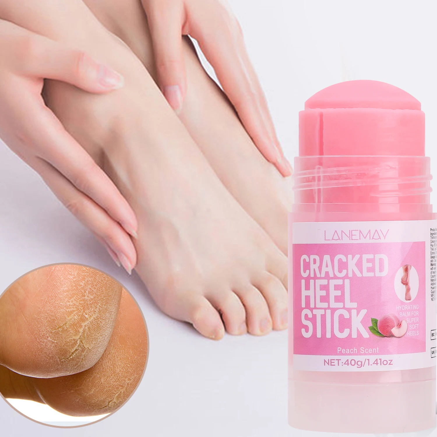 40g Urea Foot Cream Dry Cracked Feet Heel Gentle Exfoliation Softening Skin Ultra-Hydrating Hand Care Stick Protuct