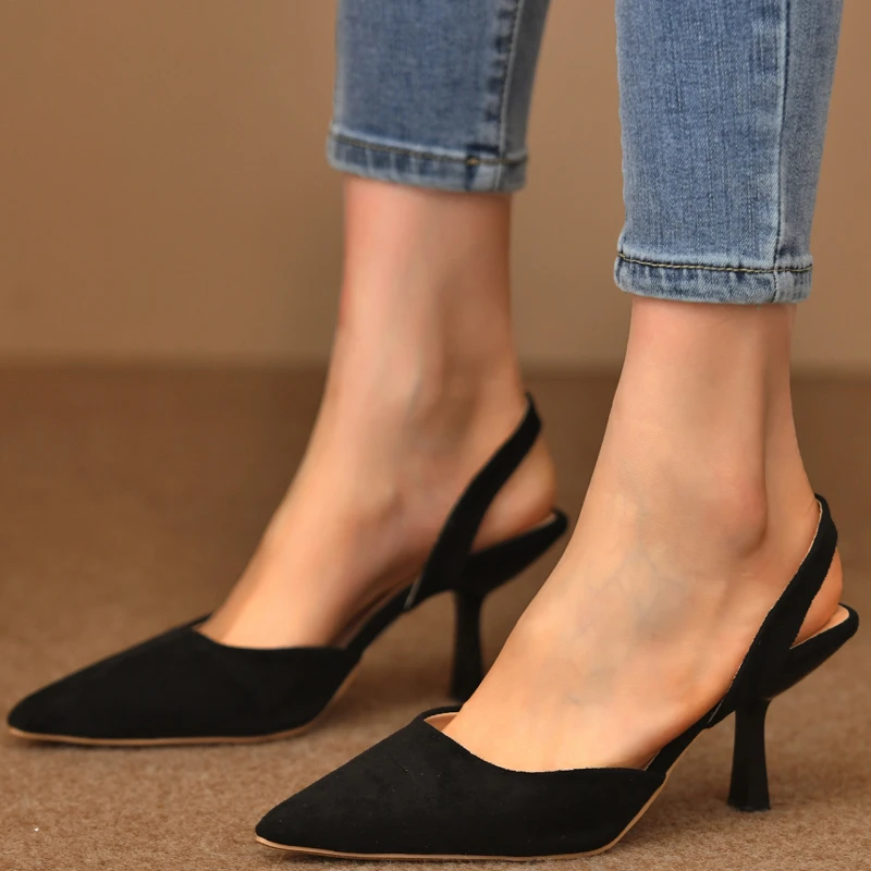 Лидер продаж женская обувь весенние женские туфли-лодочки с острым носком